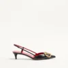 Vlogo Signature Slingback-Pumps aus Kalbsleder 40 mm / 1,6 Zoll