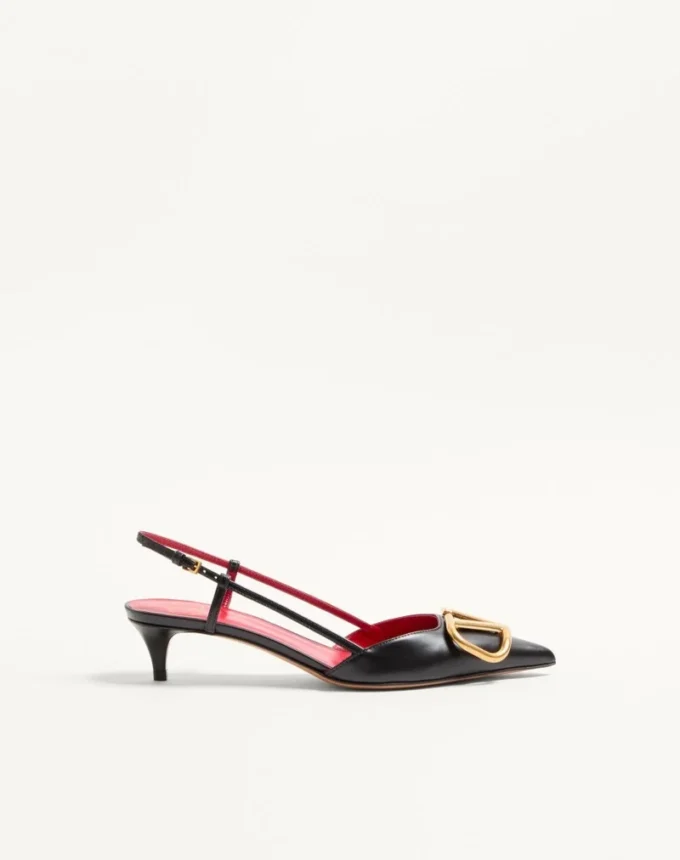 Vlogo Signature Slingback-Pumps aus Kalbsleder 40 mm / 1,6 Zoll