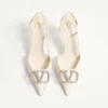 Vlogo Signature Slingback-Pumps aus Kalbsleder 80 mm