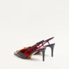 Vlogo Signature Slingback-Pumps aus Kalbsleder 80 mm / 3,15 Zoll