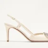 Vlogo Signature Slingback-Pumps aus Kalbsleder 80 mm