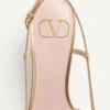 Vlogo Signature Slingback-Pumps aus laminiertem Nappaleder 80 mm Vlogo Signature Slingback-Pumps aus laminiertem Nappaleder 80 mm