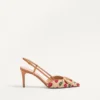 Vlogo Signature Slingback Pumps mit Cherryfic-Muster 80 mm Vlogo Signature Slingback Pumps mit Cherryfic-Muster 80 mm