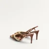 Vlogo Signature Slingback-Pumps mit Häkelstickerei 80 mm Vlogo Signature Slingback-Pumps mit Häkelstickerei 80 mm
