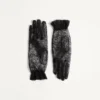 Vlogo Signature Spitzenhandschuhe