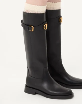 Vlogo Signature Stiefel aus Kalbsleder 30 mm