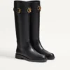 Vlogo Signature Stiefel aus Kalbsleder 30 mm Vlogo Signature Stiefel aus Kalbsleder 30 mm