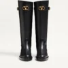 Vlogo Signature Stiefel aus Kalbsleder 30 mm Vlogo Signature Stiefel aus Kalbsleder 30 mm