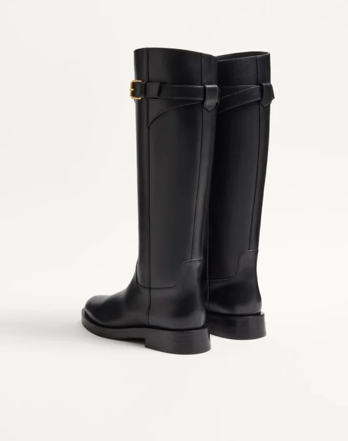 Vlogo Signature Stiefel aus Kalbsleder 30 mm Vlogo Signature Stiefel aus Kalbsleder 30 mm