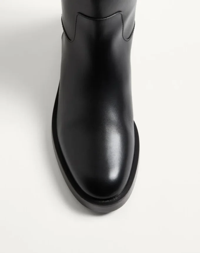 Vlogo Signature Stiefel aus Kalbsleder 30 mm Vlogo Signature Stiefel aus Kalbsleder 30 mm