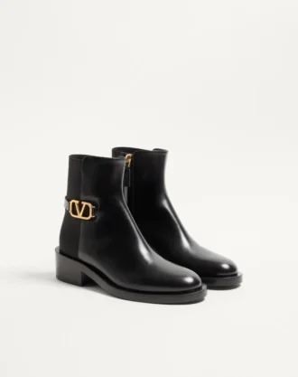 Vlogo Signature Stiefeletten aus Kalbsleder 30 mm