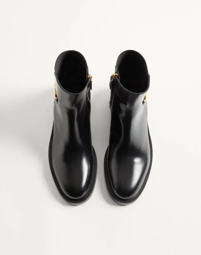 Vlogo Signature Stiefeletten aus Kalbsleder 30 mm Vlogo Signature Stiefeletten aus Kalbsleder 30 mm