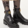Vlogo Signature Stiefeletten aus Kalbsleder 55 mm Vlogo Signature Stiefeletten aus Kalbsleder 55 mm