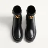 Vlogo Signature Stiefeletten aus Kalbsleder 55 mm Vlogo Signature Stiefeletten aus Kalbsleder 55 mm