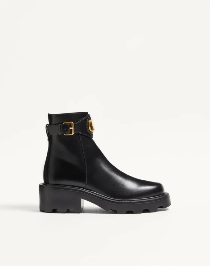 Vlogo Signature Stiefeletten aus Kalbsleder 55 mm Vlogo Signature Stiefeletten aus Kalbsleder 55 mm