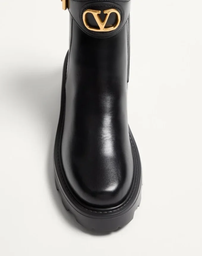Vlogo Signature Stiefeletten aus Kalbsleder 55 mm Vlogo Signature Stiefeletten aus Kalbsleder 55 mm
