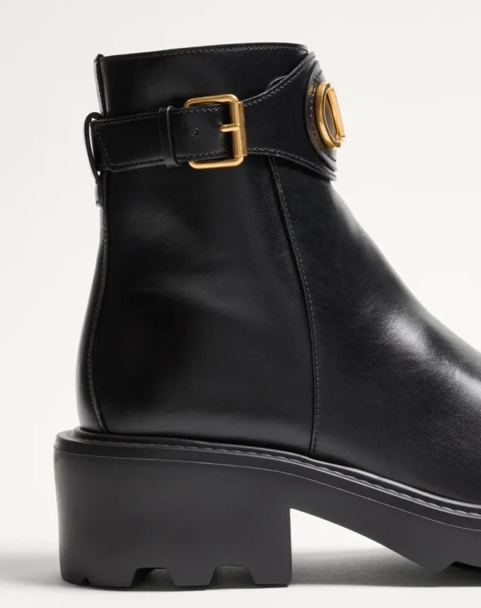 Vlogo Signature Stiefeletten aus Kalbsleder 55 mm Vlogo Signature Stiefeletten aus Kalbsleder 55 mm