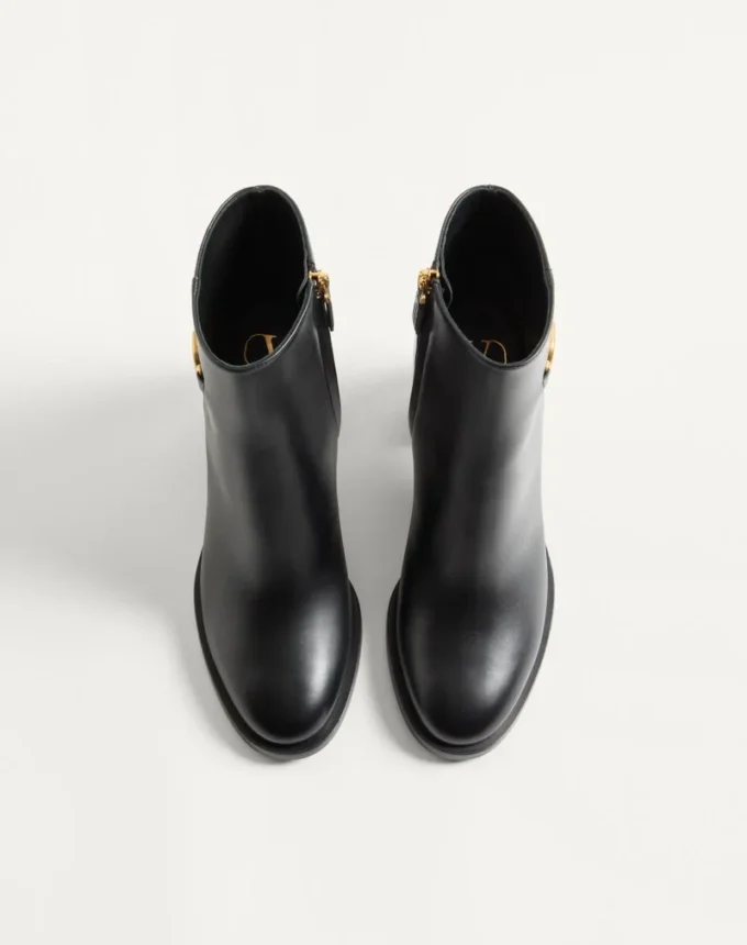 Vlogo Signature Stiefeletten aus Kalbsleder 75 mm Vlogo Signature Stiefeletten aus Kalbsleder 75 mm