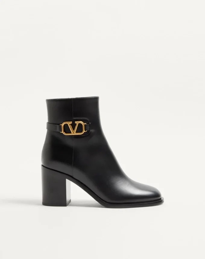 Vlogo Signature Stiefeletten aus Kalbsleder 75 mm Vlogo Signature Stiefeletten aus Kalbsleder 75 mm
