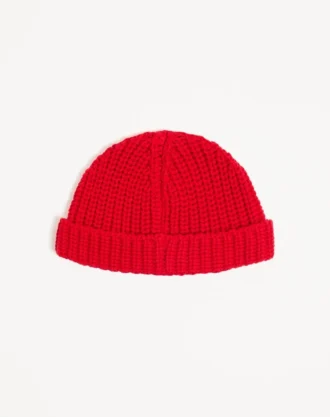 VLOGO SIGNATURE STRICKMÜTZE AUS BAUMWOLLE