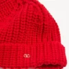 VLOGO SIGNATURE STRICKMÜTZE AUS BAUMWOLLE