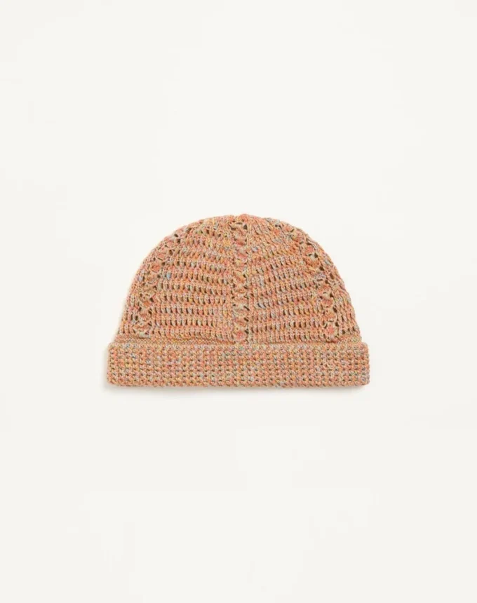 Vlogo Signature Strickmütze aus Leinen und Baumwolle Vlogo Signature Strickmütze aus Leinen und Baumwolle