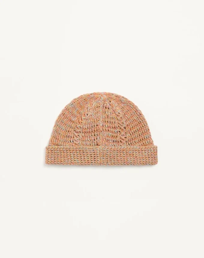 Vlogo Signature Strickmütze aus Leinen und Baumwolle Vlogo Signature Strickmütze aus Leinen und Baumwolle
