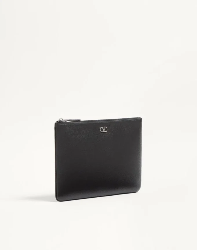 Vlogo Signature Tasche aus genarbtem Kalbsleder Vlogo Signature Tasche aus genarbtem Kalbsleder