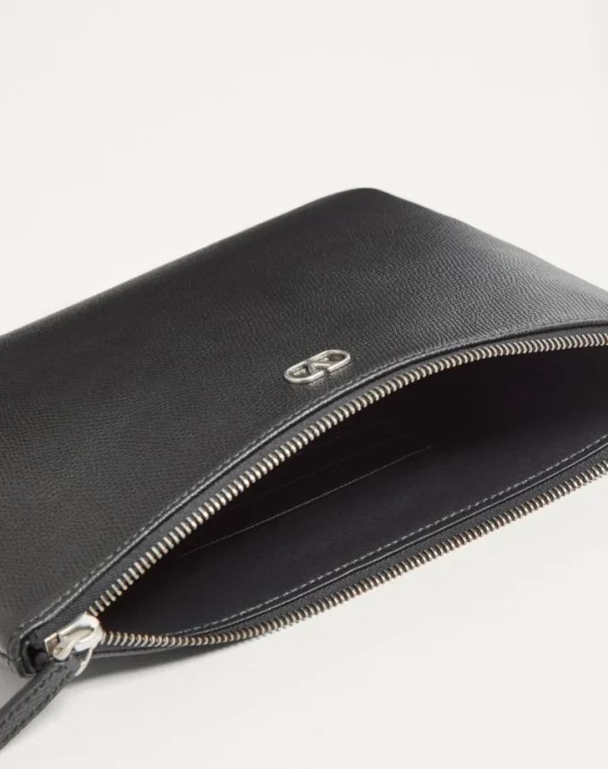 Vlogo Signature Tasche aus genarbtem Kalbsleder Vlogo Signature Tasche aus genarbtem Kalbsleder
