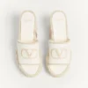 Vlogo Torchon Keilabsatz-Pantolette aus Nappaleder 100 mm Vlogo Torchon Keilabsatz-Pantolette aus Nappaleder 100 mm