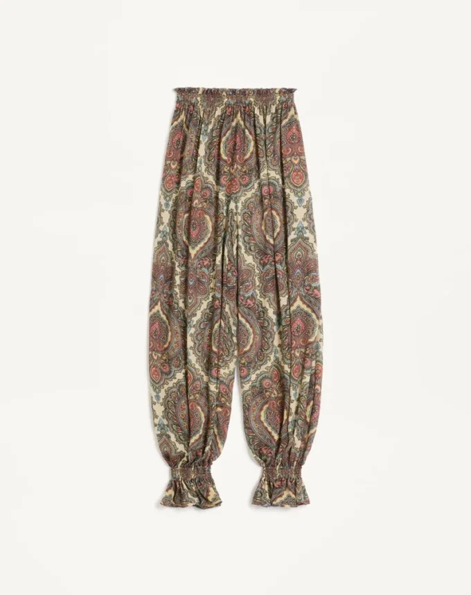 Voyage Imaginaire Kaschmir-Print-Georgette-Hose Voyage Imaginaire Kaschmir-Print-Georgette-Hose
