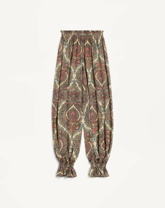 Voyage Imaginaire Kaschmir-Print-Georgette-Hose Voyage Imaginaire Kaschmir-Print-Georgette-Hose