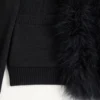 Wollcardigan mit Federn Wollcardigan mit Federn