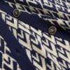 Wollcardigan mit Toute La V Jacquard-Muster Wollcardigan mit Toute La V Jacquard-Muster