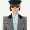 Wolljacke mit Karomuster Wolljacke mit Karomuster