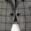 Wolljacke mit Karomuster Wolljacke mit Karomuster