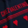 Wollpullover mit Chez Valentino Jacquard-Motiv Wollpullover mit Chez Valentino Jacquard-Motiv