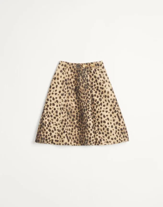 Wollrock mit Jaguar-Muster Wollrock mit Jaguar-Muster