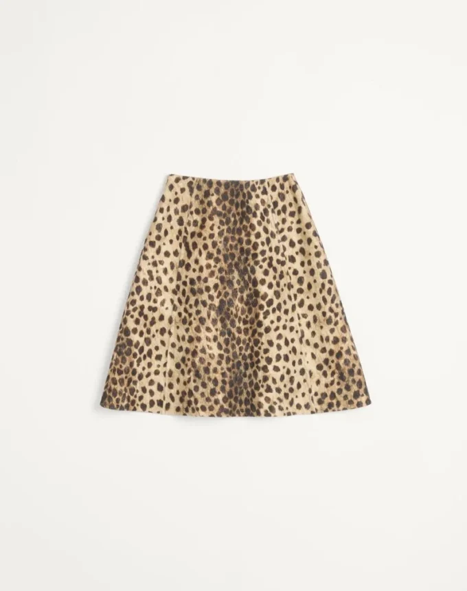 Wollrock mit Jaguar-Muster Wollrock mit Jaguar-Muster