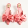Yolande Satin Mule 45 mm Yolande Satin Mule 45 mm
