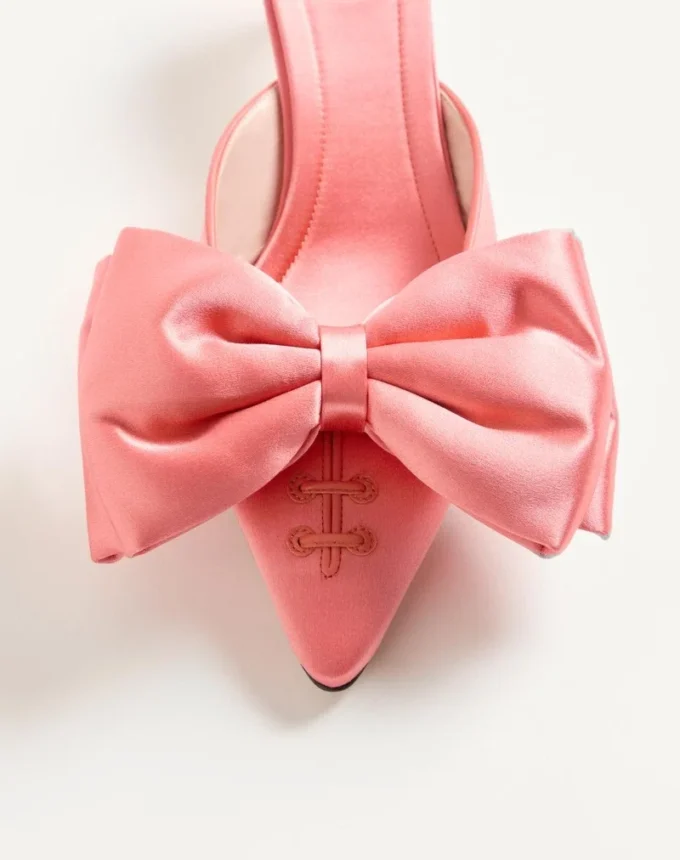 Yolande Satin Mule 45 mm Yolande Satin Mule 45 mm